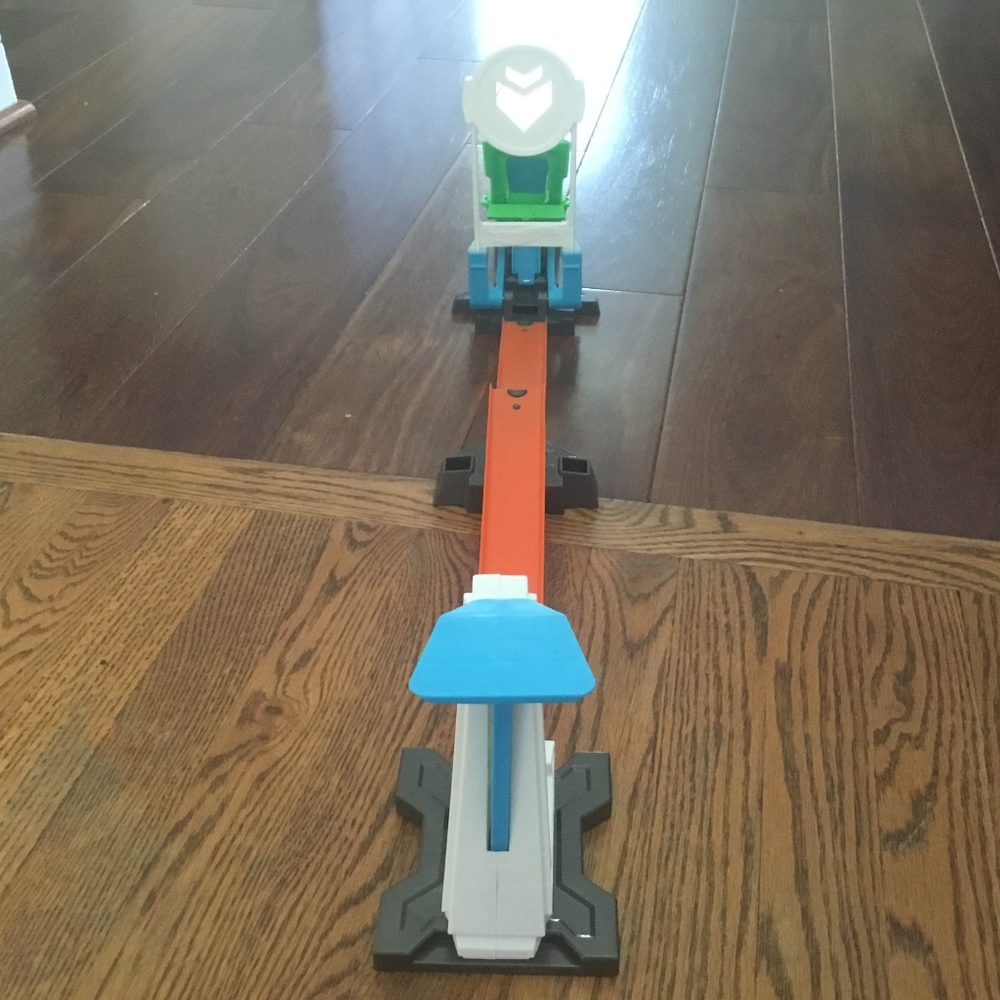 HotWheels launch track with car
